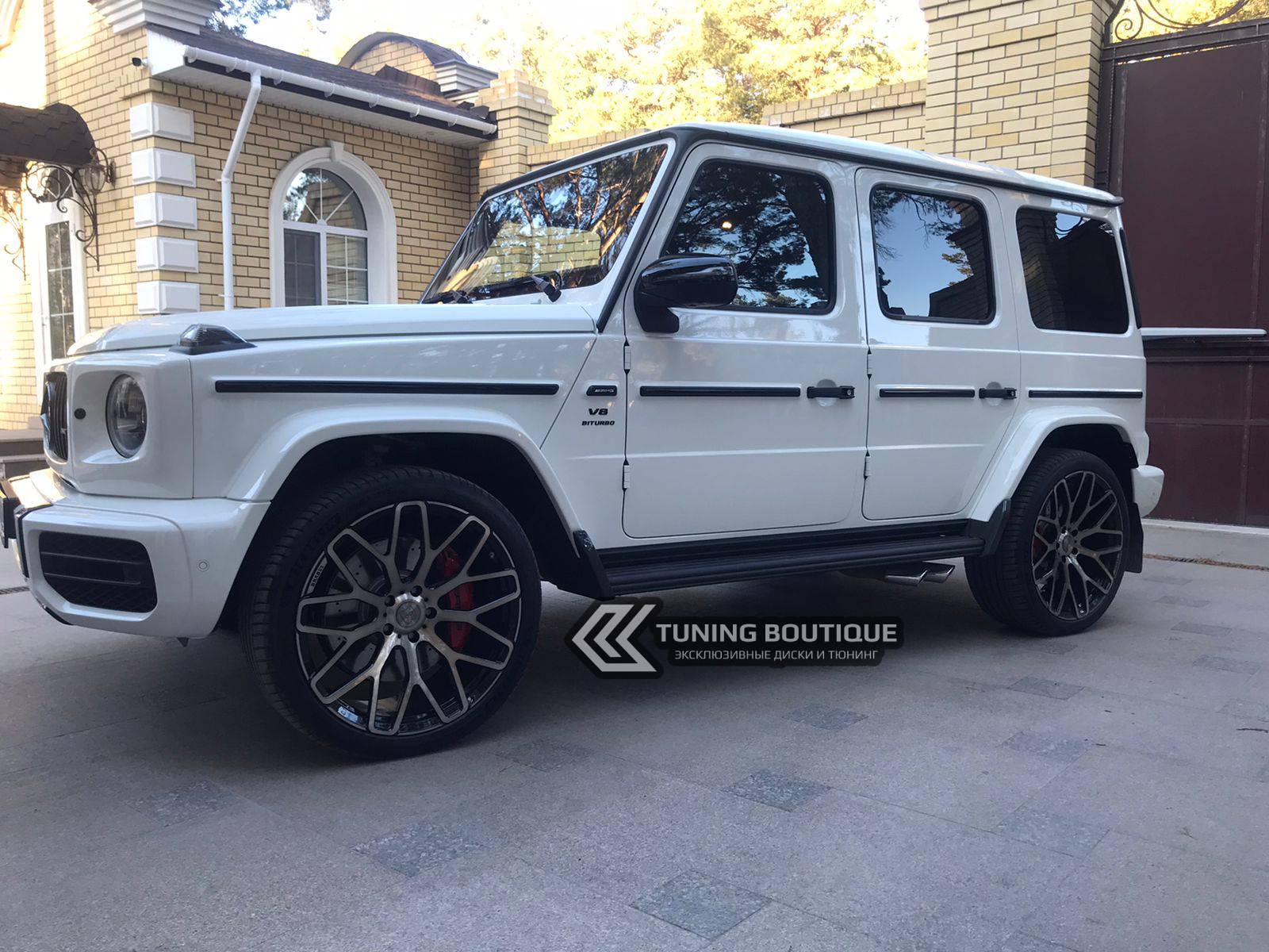 Mercedes G-Class W464 на 22" кованых дисках нашего производства	 фото 3